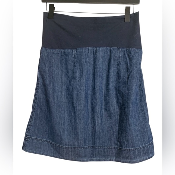 Time Maternity Jean Skirt - Picture 3 of 9